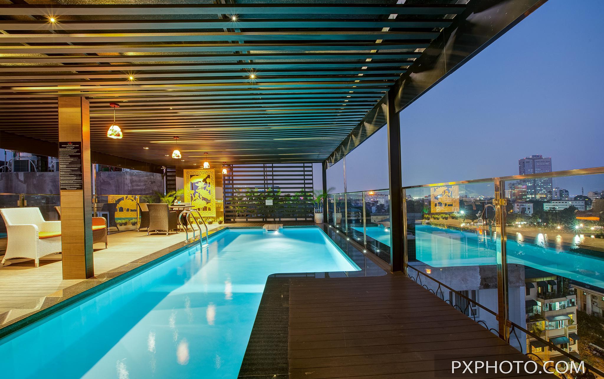 Golden Lotus Luxury Hotel Ханой Экстерьер фото