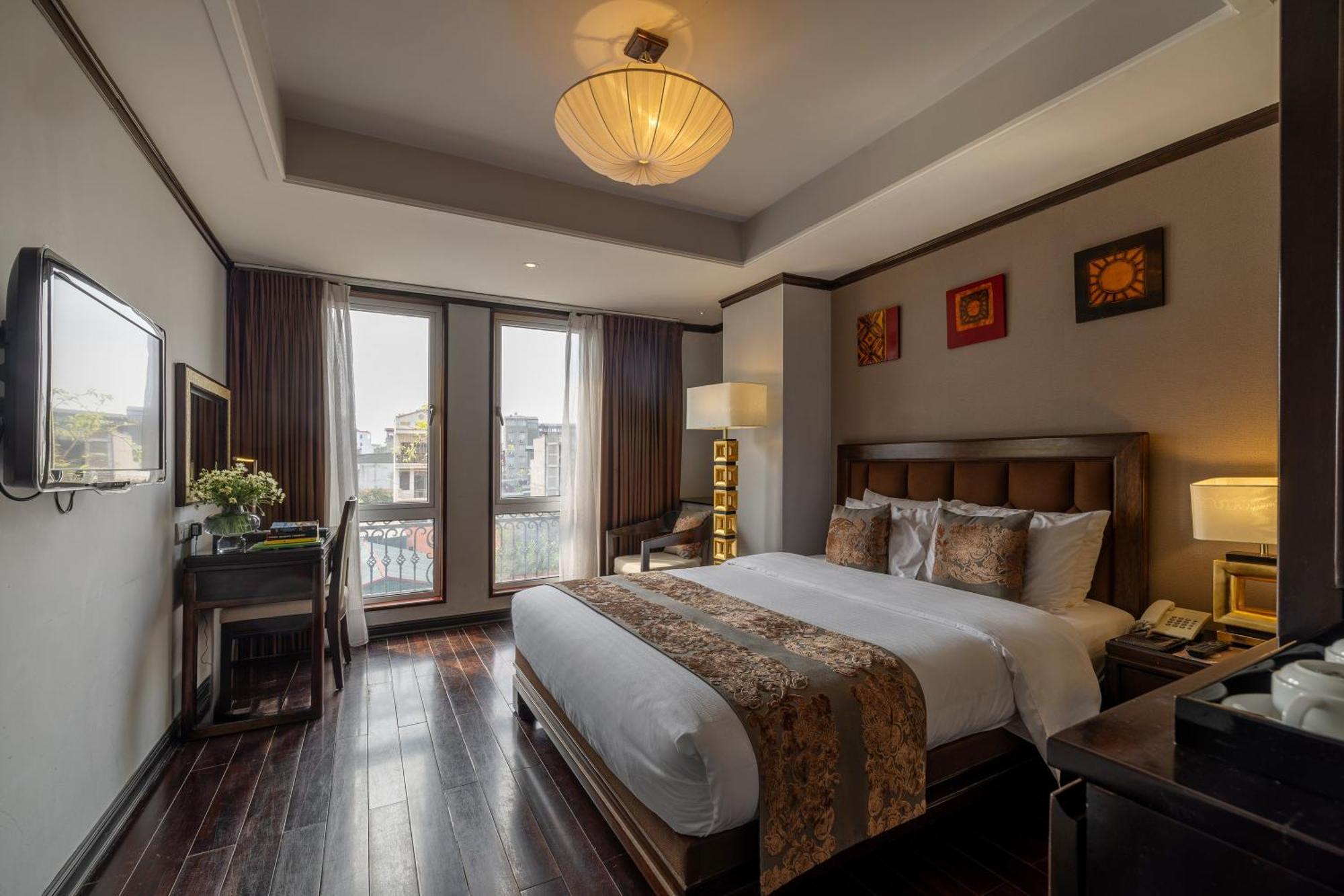 Golden Lotus Luxury Hotel Ханой Экстерьер фото
